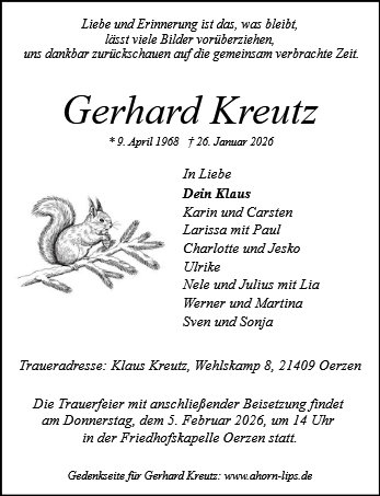 Gerhard Kreutz
