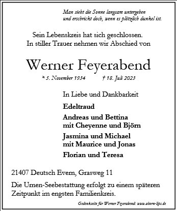 Werner Feyerabend