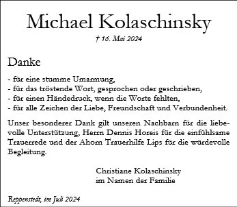 Michael Kolaschinsky