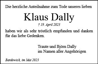 Klaus Dally