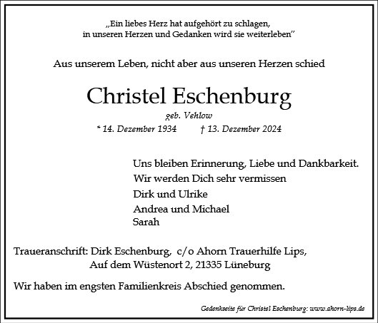 Christel Eschenburg