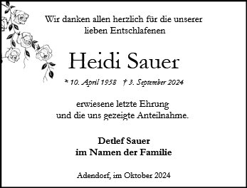 Heidemarie Sauer