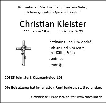 Christian Kleister