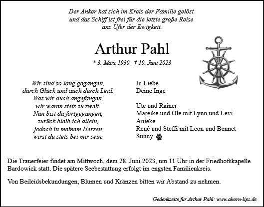 Arthur Pahl