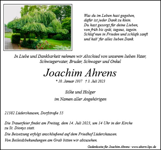 Joachim Ahrens