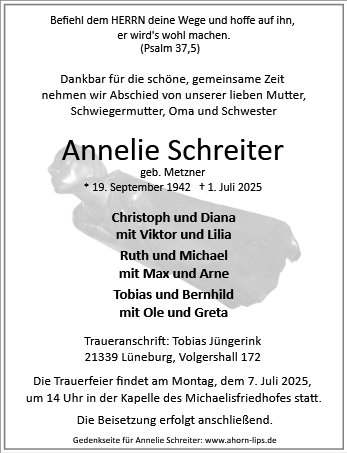 Annelie Schreiter