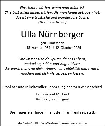Ursula Nürnberger