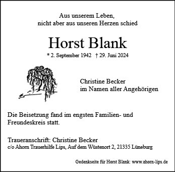 Horst Blank