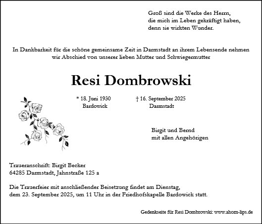 Resi Dombrowski