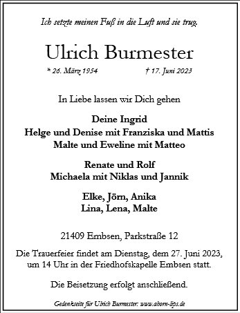 Ulrich Burmester