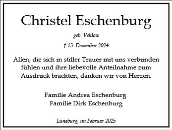 Christel Eschenburg