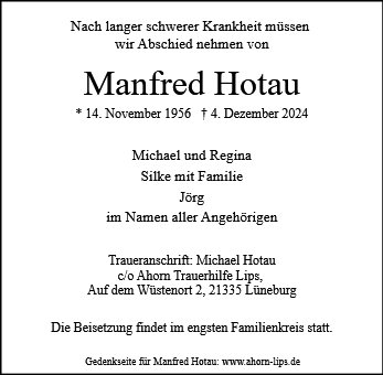 Manfred Hotau