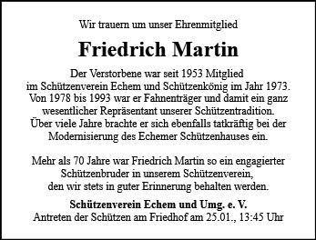 Friedrich Martin