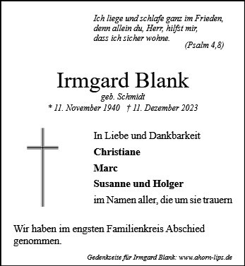 Irmgard Blank