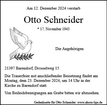 Otto Schneider