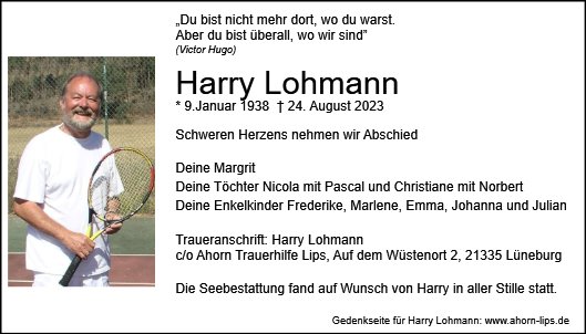 Harry Lohmann