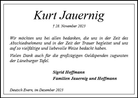 Kurt Jauernig