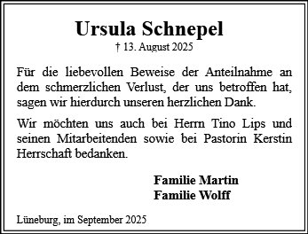 Ursula Schnepel