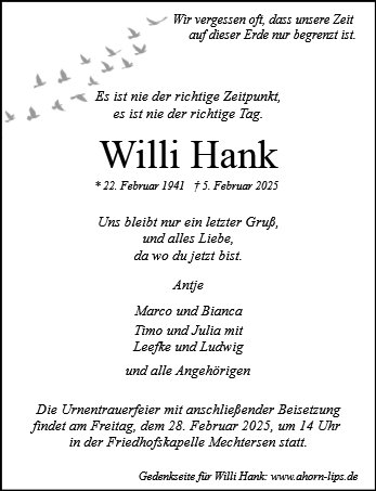 Willi Hank