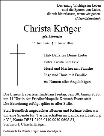 Christa Krüger