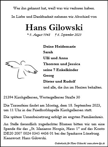 Hans Gilowski