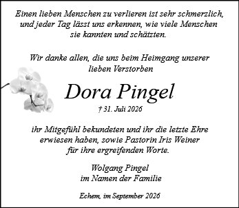 Dora Pingel