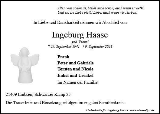 Ingeburg Haase