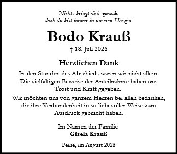 Bodo Krauß