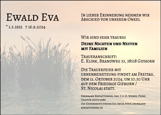 Ewald Eva