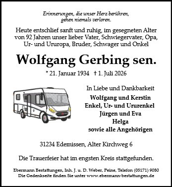 Wolfgang Gerbing