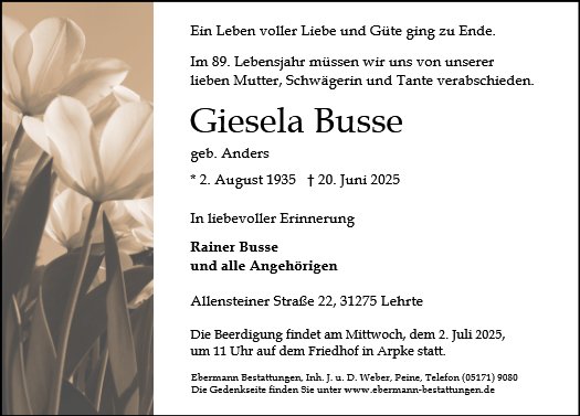 Giesela Busse