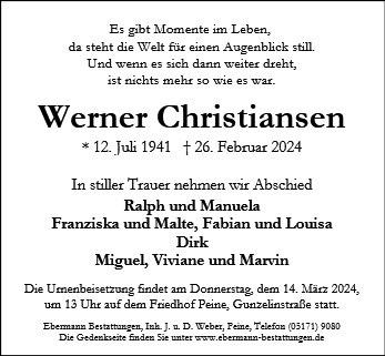 Werner Christiansen
