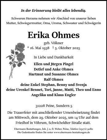 Erika Ohmes