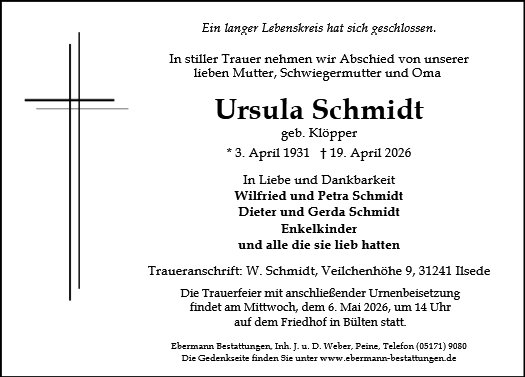 Ursula Schmidt