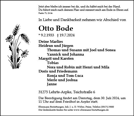 Otto Bode