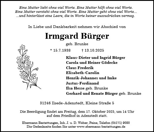 Irmgard Bürger