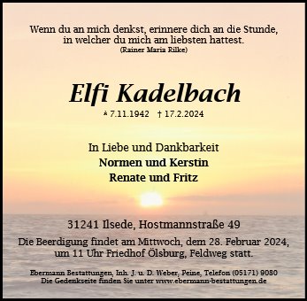 Elfriede Kadelbach