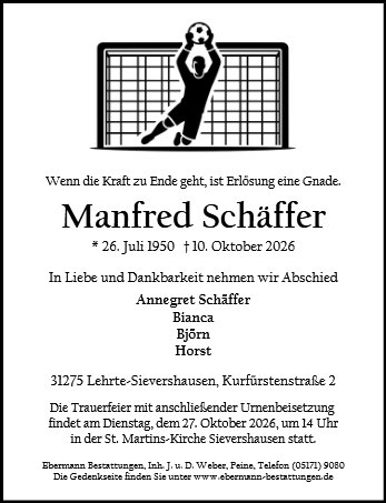 Manfred Schäffer
