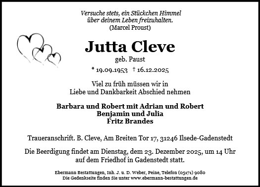 Jutta Cleve