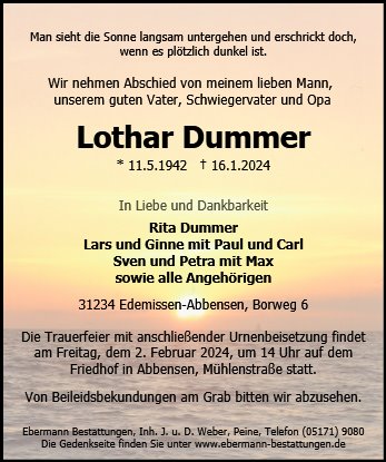 Lothar Dummer
