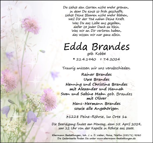 Edda Brandes