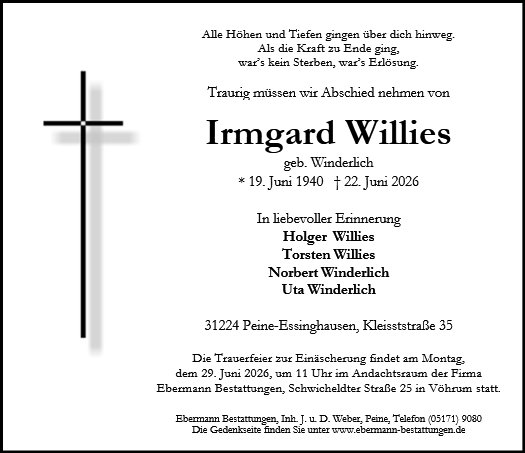 Irmgard Willies