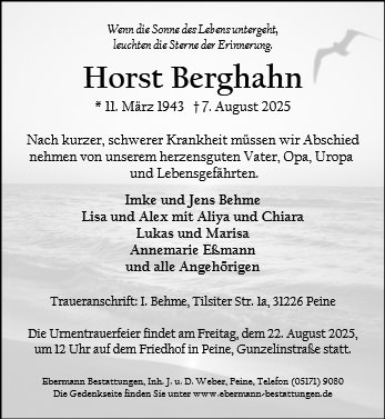 Horst Berghahn