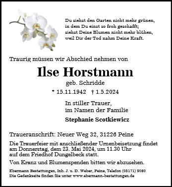 Ilse Horstmann