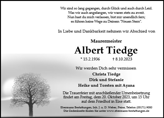 Albert Tiedge