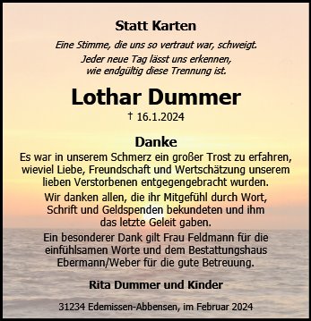 Lothar Dummer