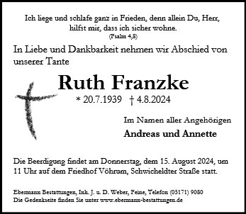 Ruth Franzke