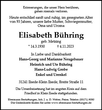 Elisabeth Bühring