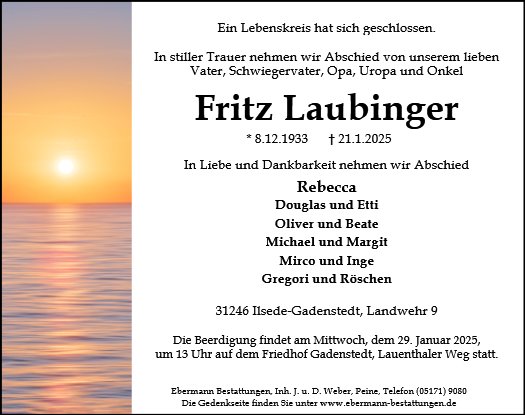 Fritz Laubinger