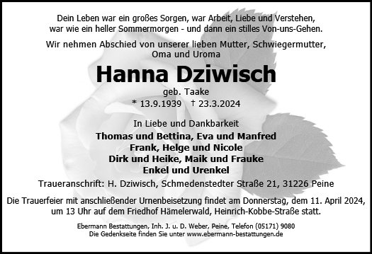 Hanna Dziwisch